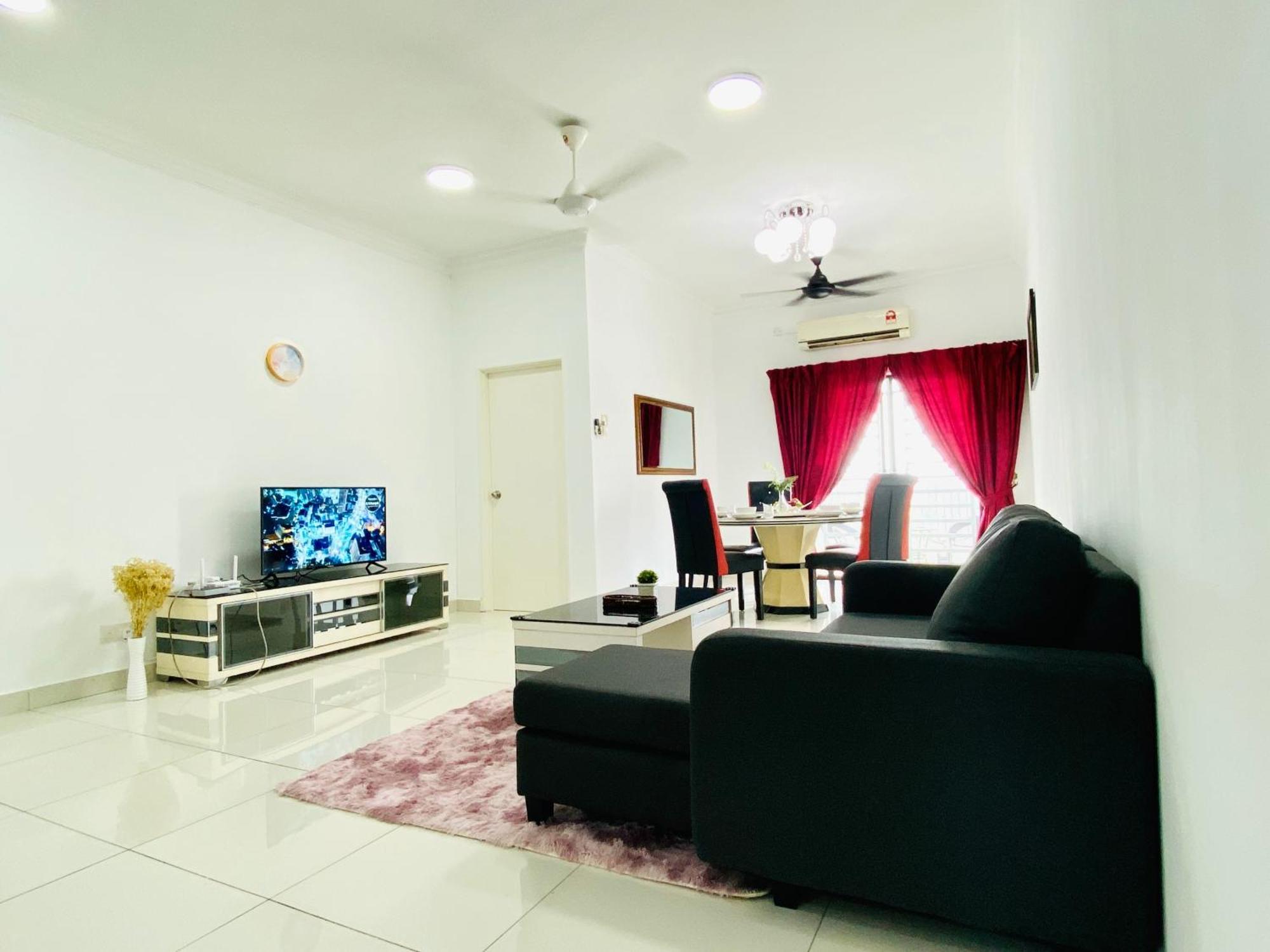 Cozy 1-10 Pax 4Qbeds 2Sbeds Shah Alam Sec7, I-City Bagian luar foto
